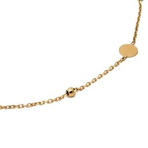 18-karat Yellow Gold Balls & Circles "Solar" Chain